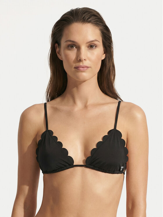 HUGO HUGO Bikini partea de sus Original 50555660 Negru Regular Fit