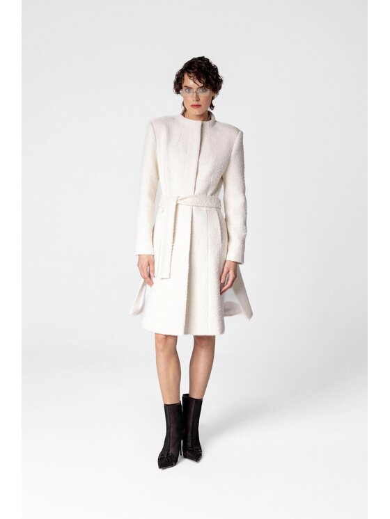 LE POSSÉ LE POSSÉ Cappotto di transizione WBMC Bianco Regular Fit