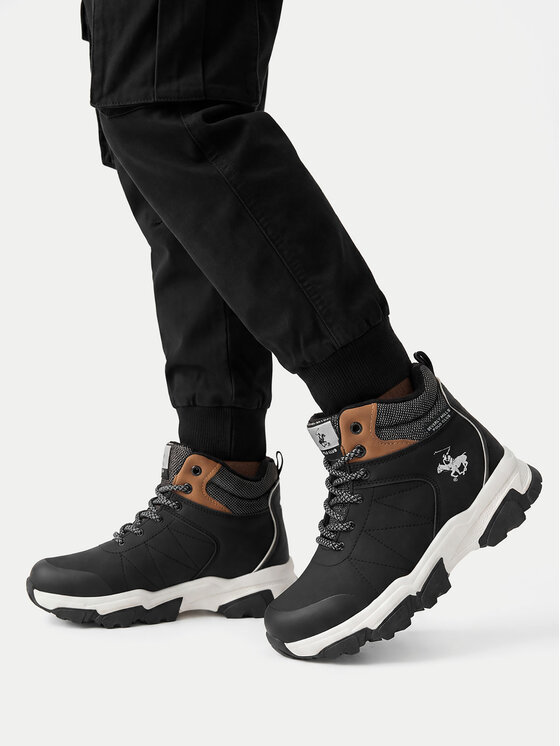Beverly Hills Polo Club Beverly Hills Polo Club Schnürschuhe CEO-AVO-3299-002B Schwarz