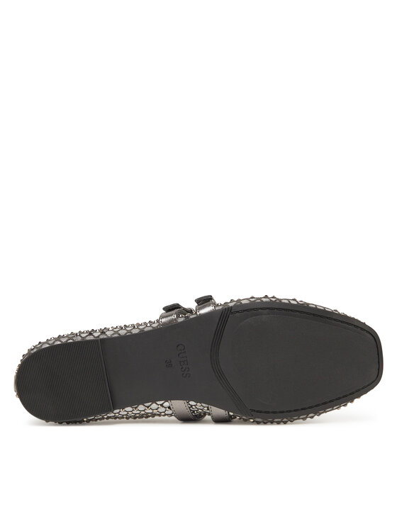 Guess Guess Baleriny FLJKNN FAB02 Srebrny