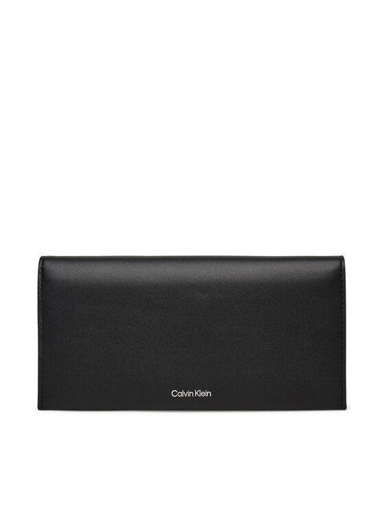 Calvin Klein Calvin Klein Moteriška piniginė Ck Narrate Large Origami Wallet K60K613004 Juoda