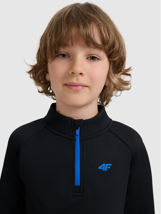 4F 4F Intimo termico pezzo sopra 4FJRAW25UBRUM119-20S Nero