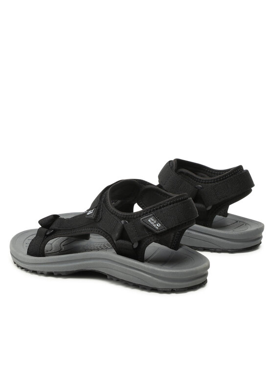 Jack Wolfskin Jack Wolfskin Sandały Wave Breaker M 4052011 Czarny