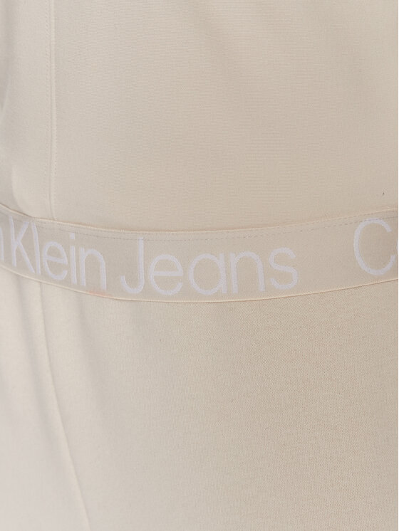 Calvin Klein Jeans Calvin Klein Jeans Mikina J20J221413 Écru Regular Fit