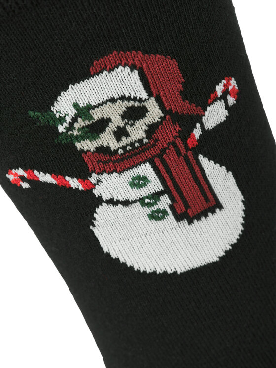 Jack & Jones Jack & Jones Set Boxershorts und Socken Snow Skulls Giftbox 12285138 Schwarz