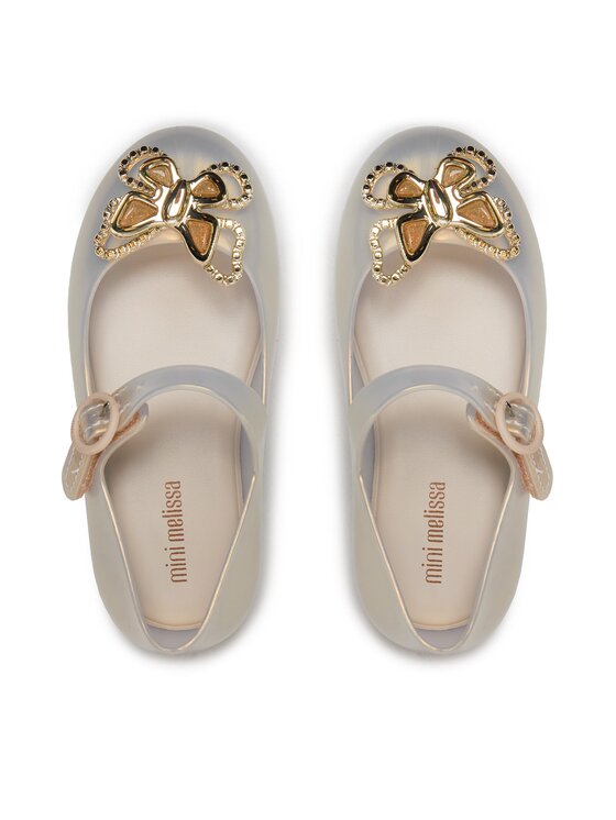 Melissa Melissa Pantofi Mini Melissa Sweet Love Fly Bb 35717 Auriu