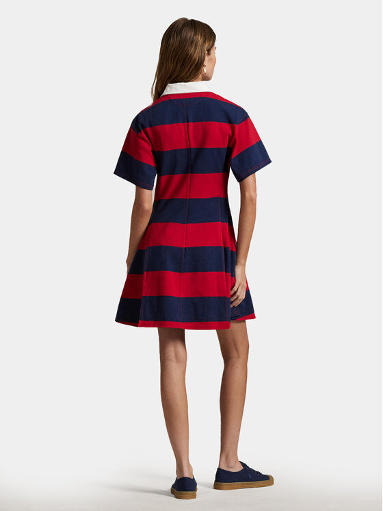 Polo Ralph Lauren Polo Ralph Lauren Kleid für den Alltag 211971761001 Rot Regular Fit