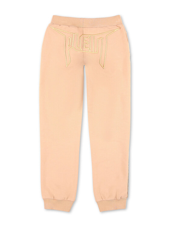 PHILIPP PLEIN PHILIPP PLEIN Spodnie dresowe 6469 Beżowy Jogger Fit
