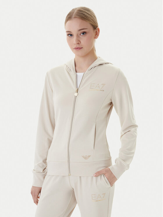 EA7 Emporio Armani EA7 Emporio Armani Sweatshirt 7W001044 AF12482 U1088 Beige Regular Fit