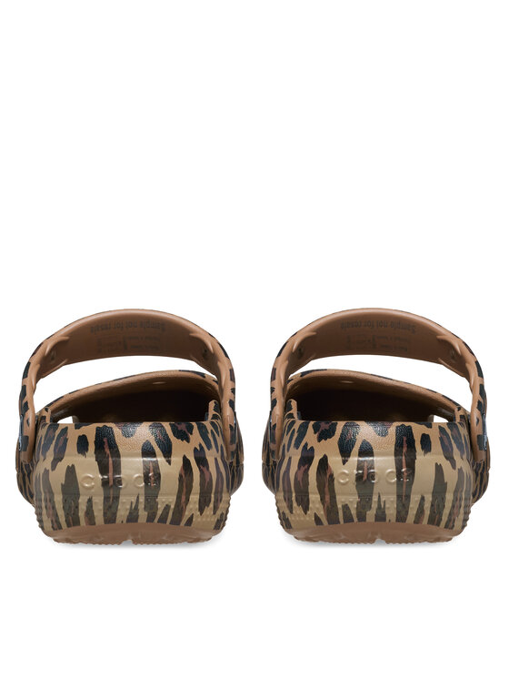 Crocs Crocs Baleriny Classic Animal Ballet 212478 Brązowy