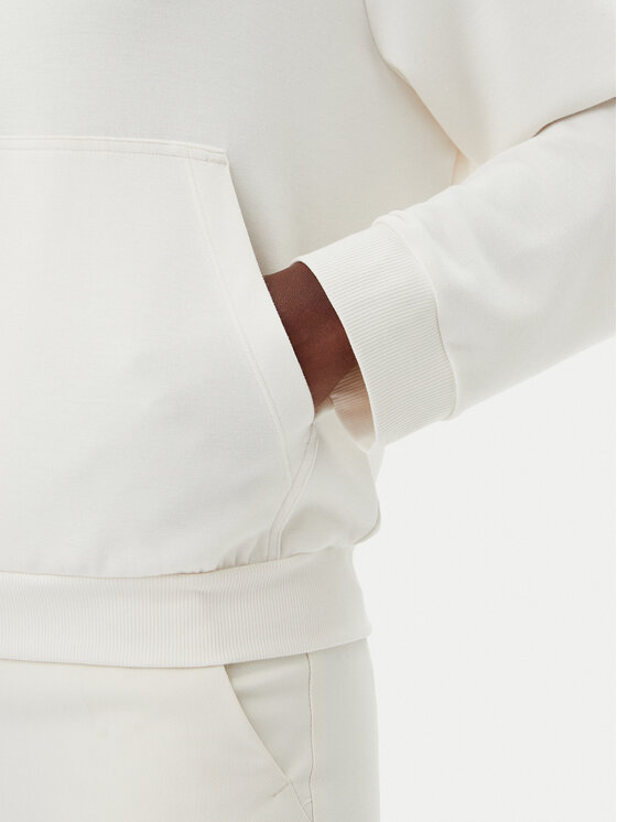 BOSS BOSS Felpa 50535842 Écru Regular Fit