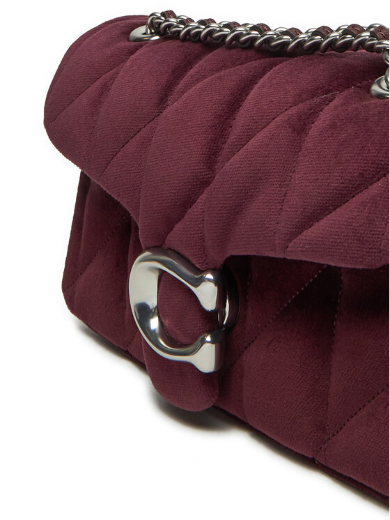 Coach Coach Ročna torba Tabby CW608 Bordo rdeča