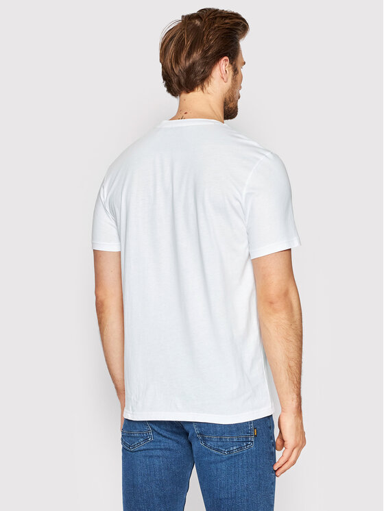 BOSS Boss T-särk Thinking 5 50472653 Valge Regular Fit