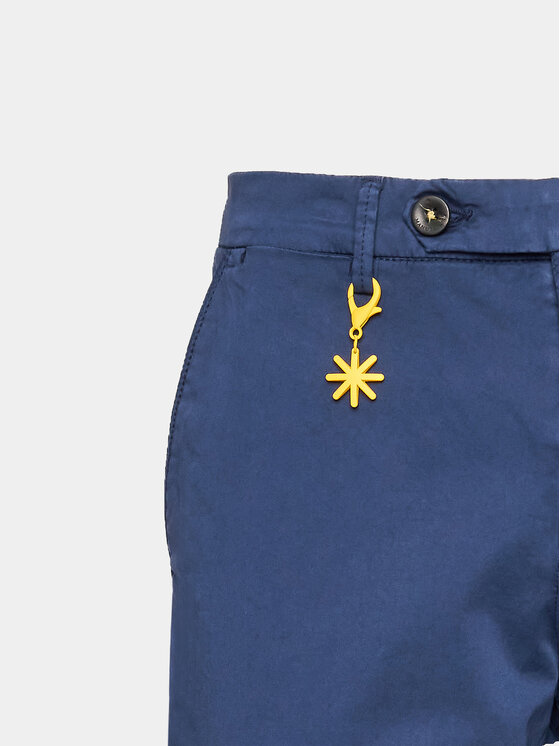 Manuel Ritz Manuel Ritz Stoffhose 3432P1418T 233420 Dunkelblau Regular Fit