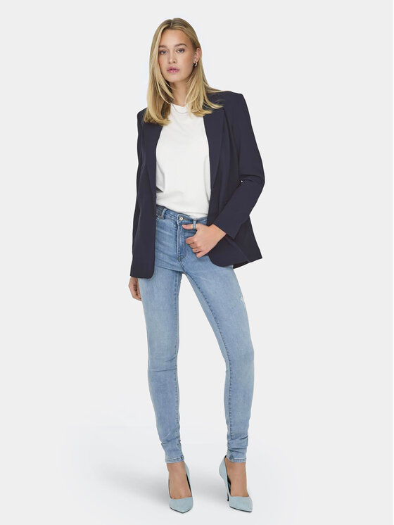ONLY ONLY Švarkas Astrid 15310964 Tamsiai mėlyna Regular Fit