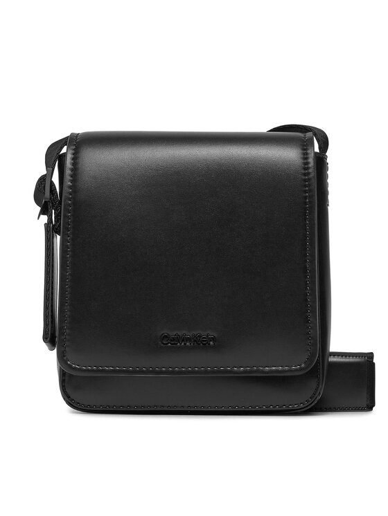 Geantă crossover Calvin Klein Minimal Focus Cube Reporter K50K511236 Negru