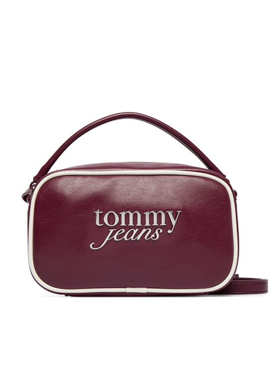 Tommy Jeans Tommy Jeans Geantă Tjw Bold Script Camera Bag AW0AW19053 Vișiniu