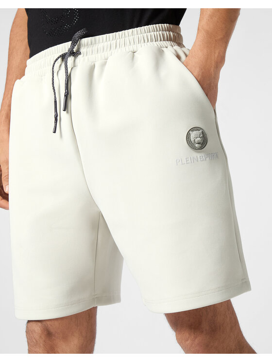 Plein Sport Plein Sport Pantaloncini 22429 Grigio Jogger Fit