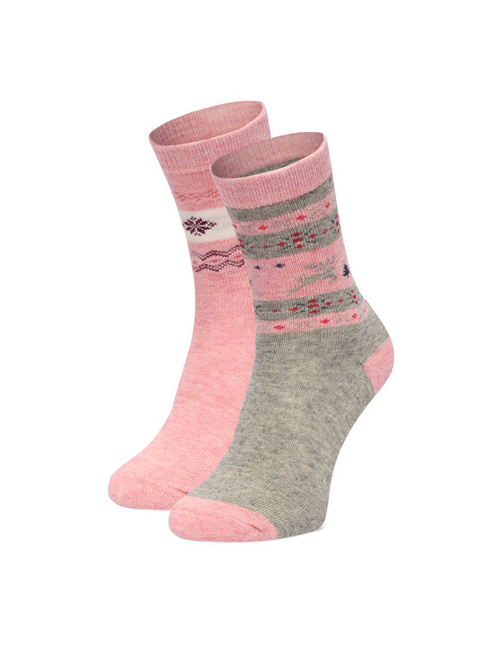 GINO ROSSI GINO ROSSI Lange Socken CEO_BR_GR_001_W_AW25 (2 PACK) Rosa