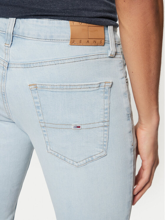 Tommy Jeans Tommy Jeans Traperice Scanton DM0DM20186 Plava Slim Fit