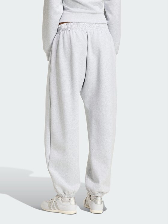 adidas adidas Spodnie materiałowe 151545 Szary Loose Fit