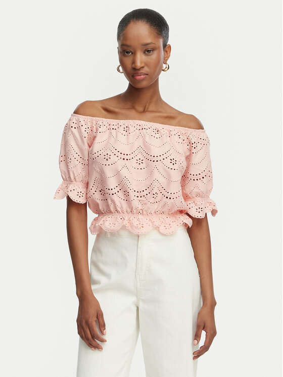 Guess Guess Palaidinė W6GP47 K3336 Koralų Regular Fit