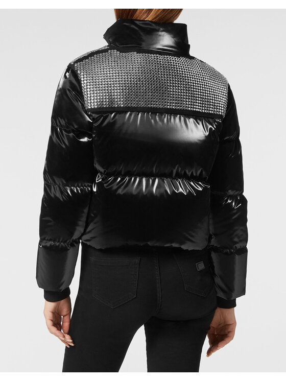 PHILIPP PLEIN PHILIPP PLEIN Kurtka zimowa 14881 Czarny Regular Fit