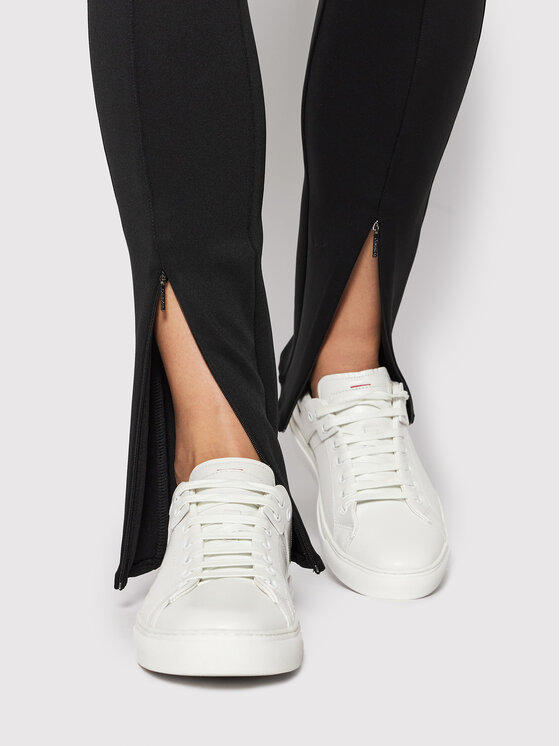 Calvin Klein Calvin Klein Pantaloni di tessuto Technical Knit K20K203688 Nero Skinny Fit