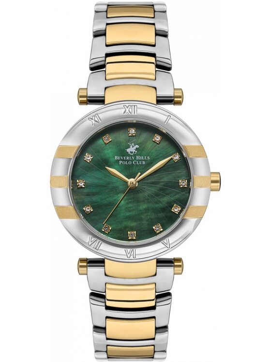 Zegarek Beverly Hills Polo Club, Zielony, BP3565C.270