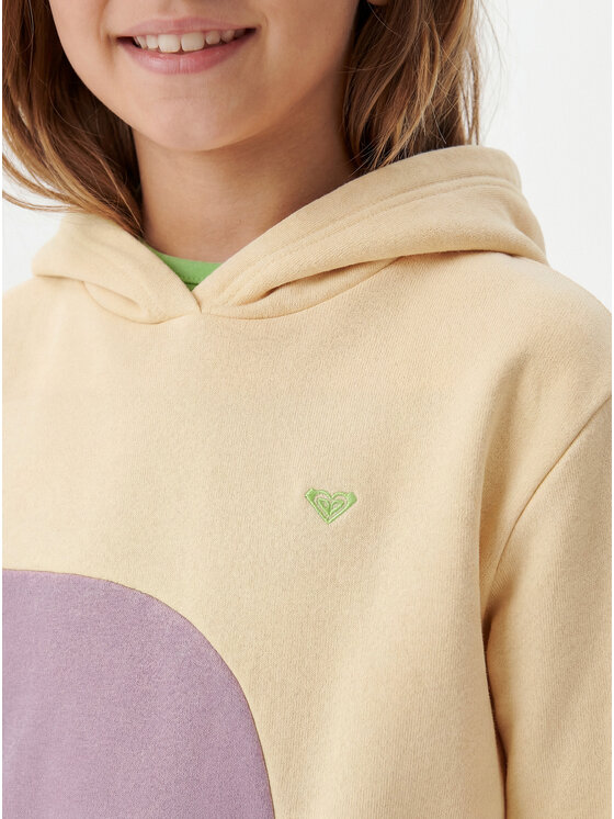 Roxy Roxy Μπλούζα Remember The Name ERGFT04032 Μπεζ Relaxed Fit