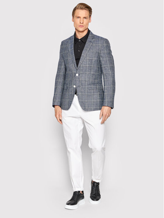 BOSS Boss Polo Palosh 30 50471335 Crna Slim Fit