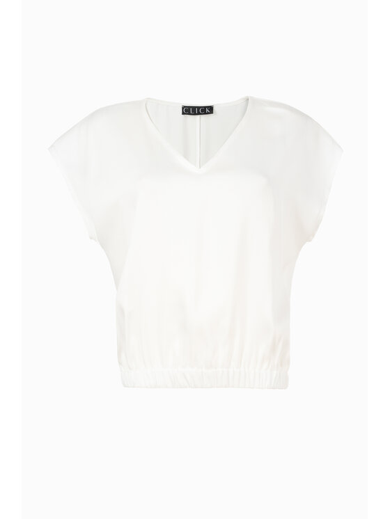 CLICK CLICK Μπλουζάκι 10-6974 Ανοιχτό μπεζ Regular Fit