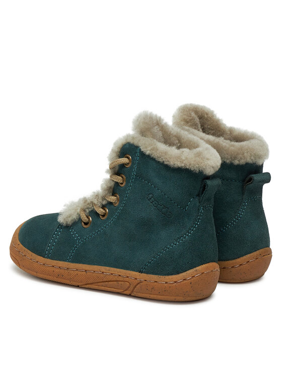 Froddo Froddo Gležnjače Minni Suede Laces G2110140-5 S Tirkizna