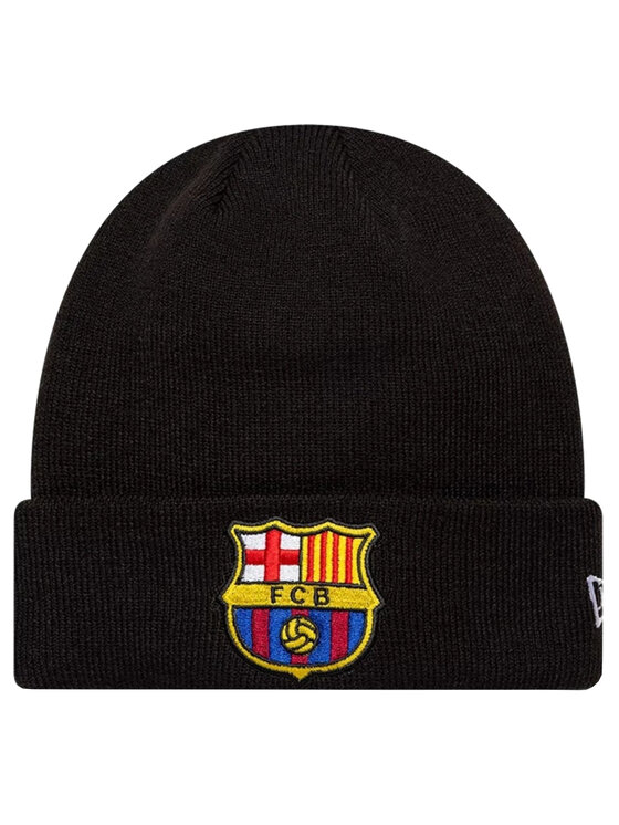 New Era New Era Berretto Core Cuff Beanie FC Barcelona Hat Nero
