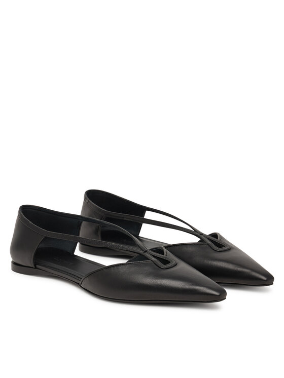 Max Mara Max Mara Baleriny 2614521032600 Czarny