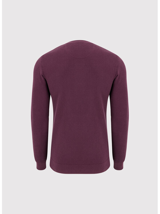 Pako Lorente Pako Lorente Sweter P26WF-2X-014 Fioletowy Classic Fit