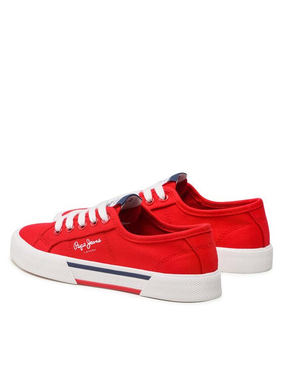 Pepe Jeans Pepe Jeans Tenisice Brady Boy Basic PBS30527 Crvena