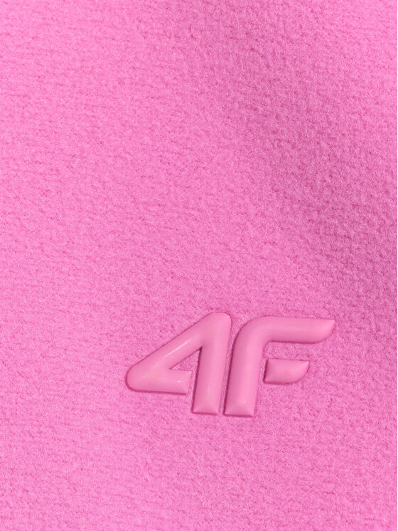 4F 4F Bluza BASIC+ Różowy Slim Fit