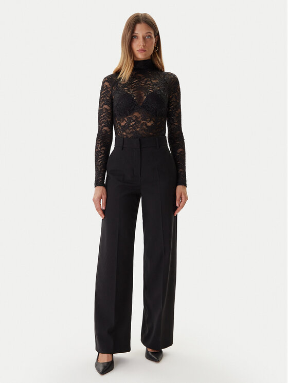 Guess Guess Боди O5BM08 K1820 Черен Slim Fit