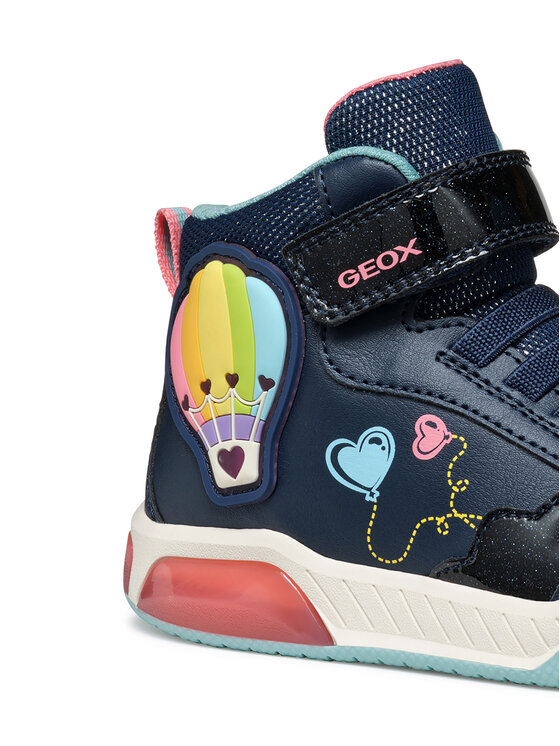 Geox Geox Sneakers J Inek J56ASA 0BCKC C4358 D Dunkelblau