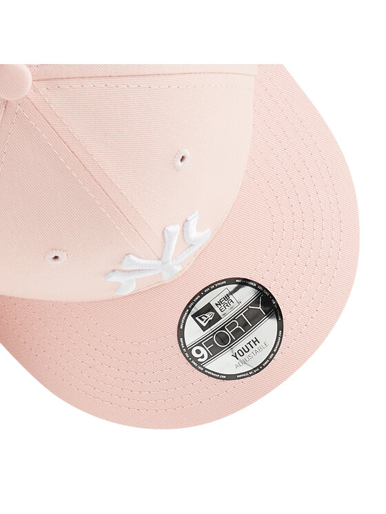 New Era New Era Czapka z daszkiem New York Yankees Kids 9Forty 12745558 M Różowy