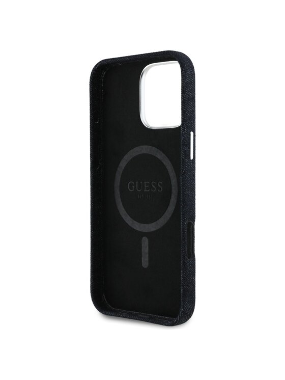 Guess Guess Etui na telefon Apple iPhone 16 Pro Max Czarny