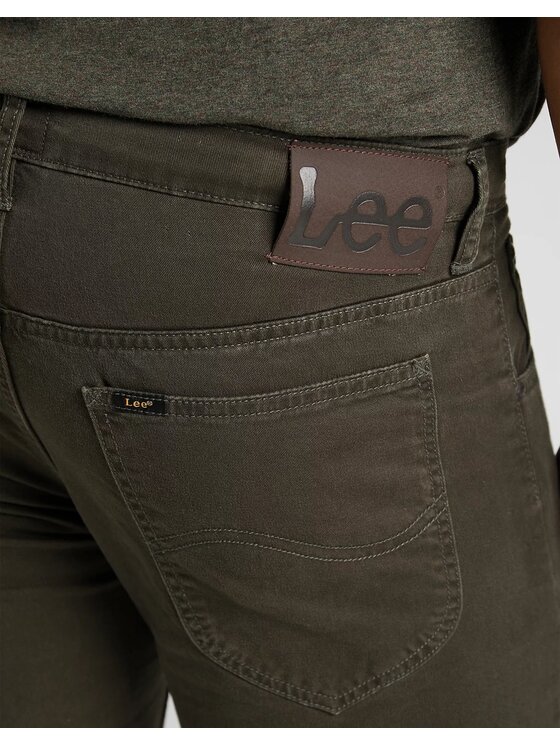 Lee Lee Jeans DAREN ZIP FLY Verde Straight Fit