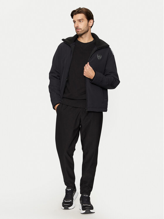 EA7 Emporio Armani EA7 Emporio Armani Kevad-sügis jope 6DPB37 PNFRZ 1200 Must Regular Fit