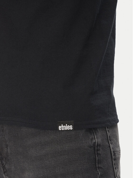 Etnies Etnies T-Shirt Puma 4130004126 Czarny Regular Fit