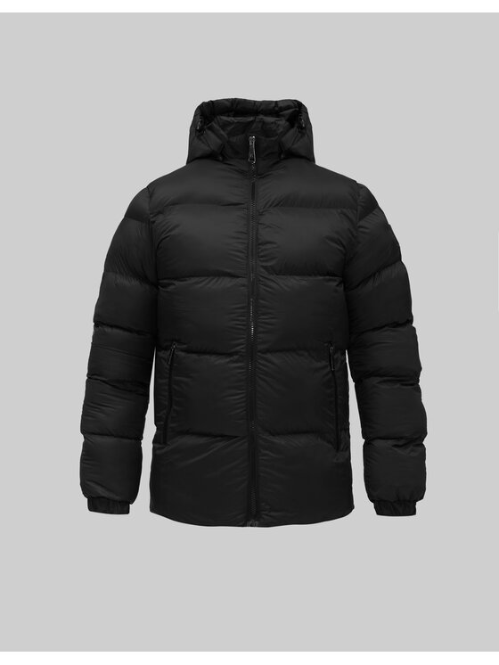 Borgio Borgio Kurtka zimowa mazara Czarny Basic Fit