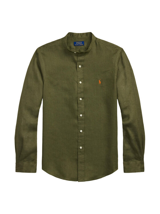 Polo Ralph Lauren Polo Ralph Lauren Cămașă 710968925003 Kaki Slim Fit