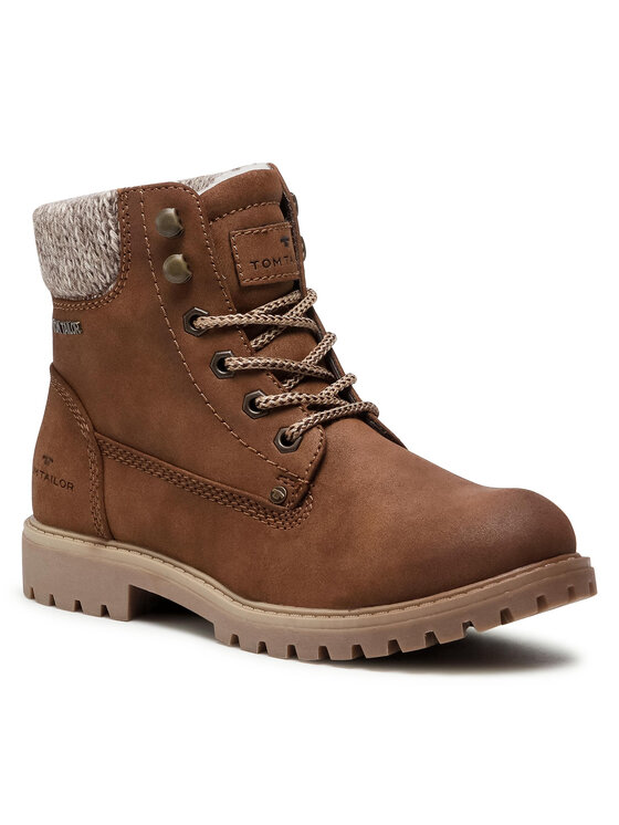 Tom Tailor Bottes de randonn e 909010330 Marron Modivo