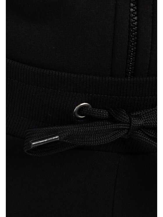 MOSCHINO MOSCHINO Teplákové kalhoty V1A6886 4409 0555 Černá Regular Fit