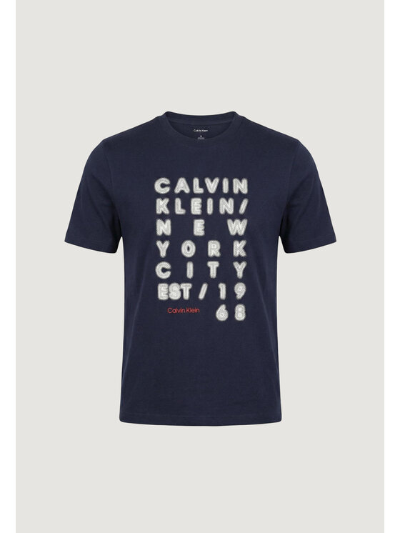 Calvin Klein Jeans Calvin Klein Jeans T-shirt LV04RF814G Blu Casual Fit